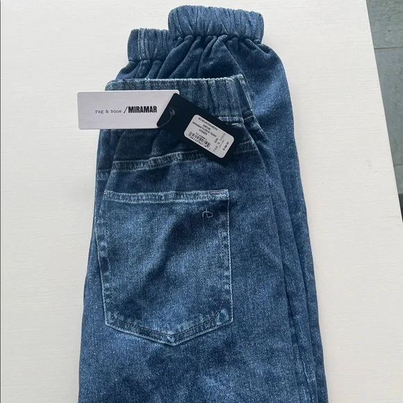 NWT Rag & Bone Miramar Fleece Terry Joggers in Grove, size XXS - Picture 5 of 6